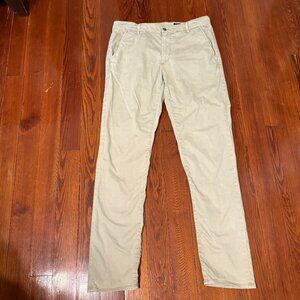 Adriano Goldschmied Marshall Slim Trouser 36R Brushed Cotton Pistachio green